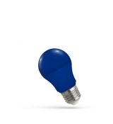 LED žárovka A50 modrá E27 230V 5W dekorační