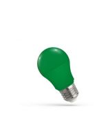 LED žárovka A50 zelená E27 230V 5W dekorační