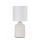 Stolní lampa INER 1xE14/40W bílá
