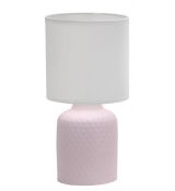 Stolní lampa INER 1xE14/40W růžová