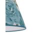 Stínítko SOFIA XS 86254 modrý květ E14 textilní pro stolní lampičku