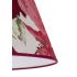 Stínítko SOFIA S 86209 červený květ E27 textilní pro stolní lampičku