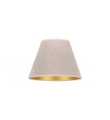 Stínítko SOFIA S 86322 zlaté pruhy E27 textilní pro stolní lampičku