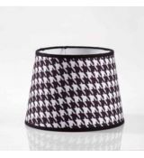 Stínítko CLASIC S 9273 black&white E14 textilní pro stolní lampičku